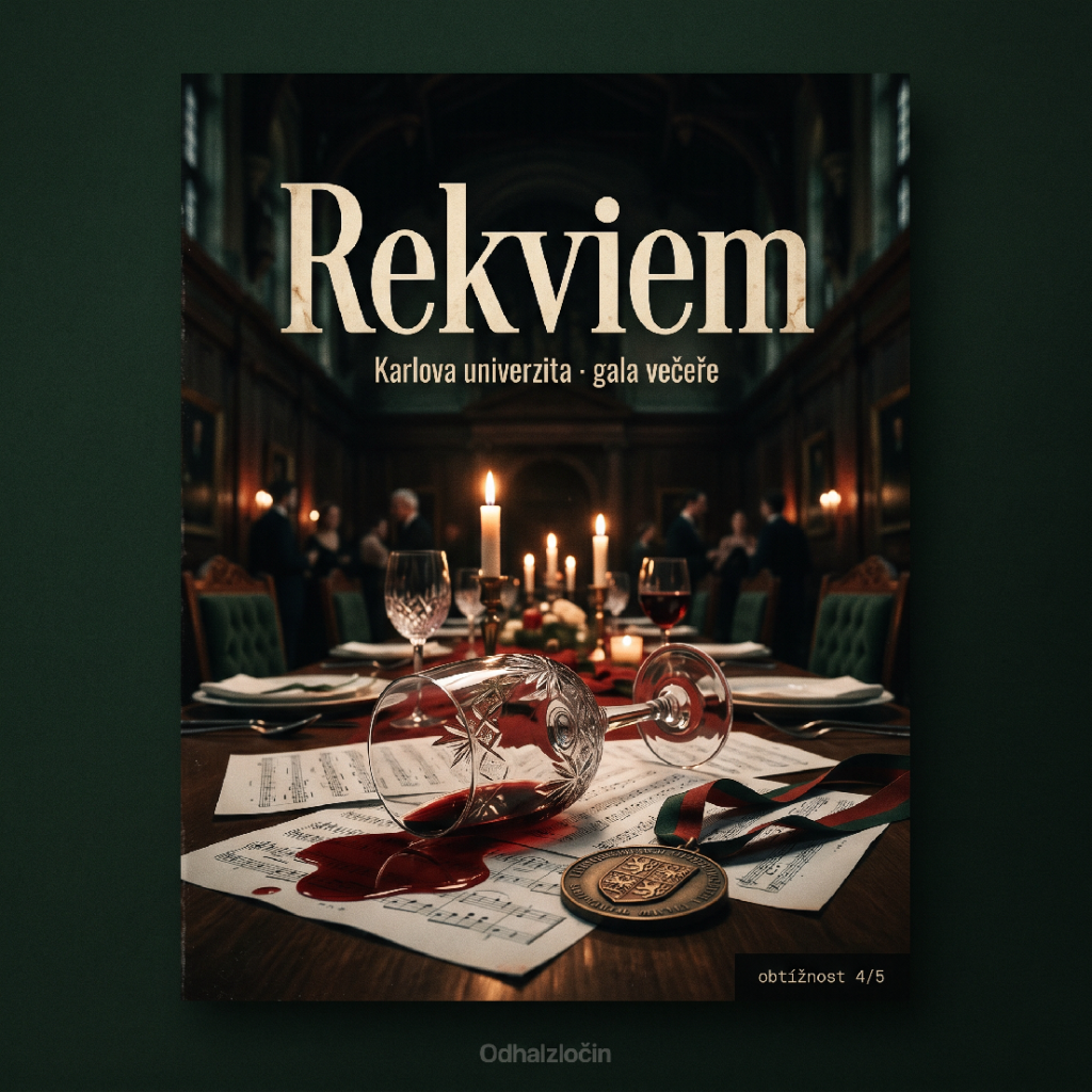 REKVIEM: Vražda profesora Sokola – detektivní hra