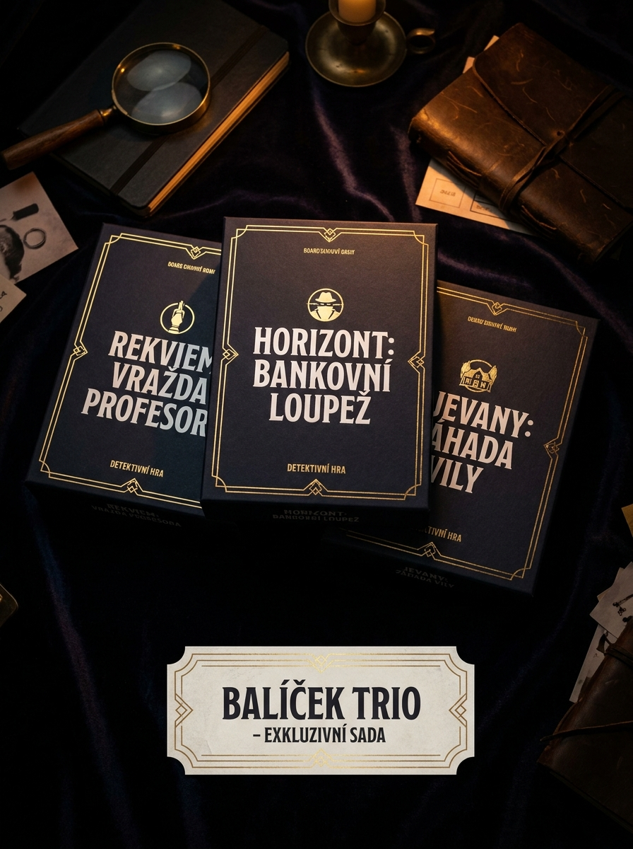 BALÍČEK TRIO: Horizont, Rekviem, Jevany